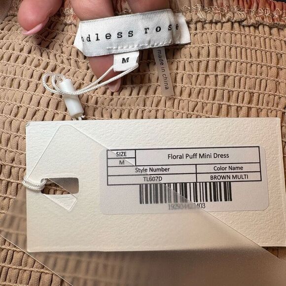 Endless Rose Puff Sleeve Mini Dress - Picture 12 of 12